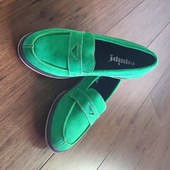 Equipt emerald green loafers - Picture 1 of 2